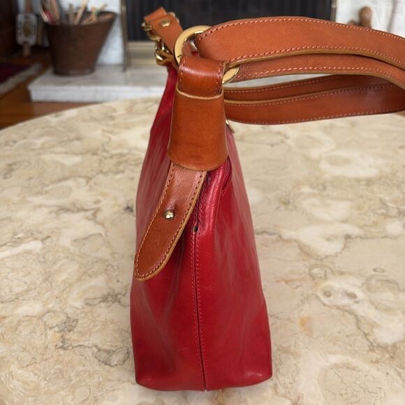 Vintage Valentina Leather Hobo Bag Made in Italy - Picture 6 of 16